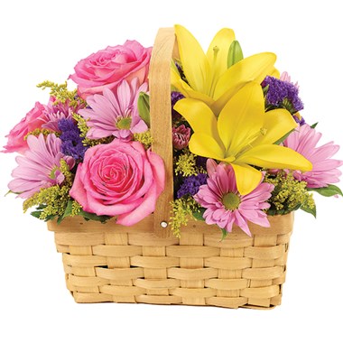 Spring Blossoms Basket